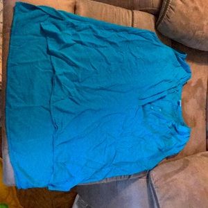 Teal🌀 no sleeved shirt